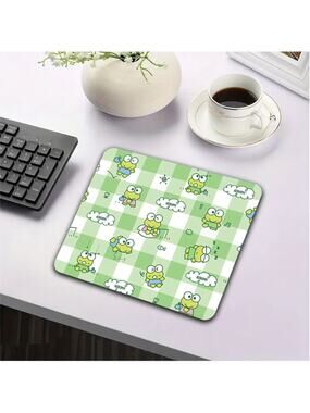 #KP-286 Keroppi Checkered Mouse Pad One Size